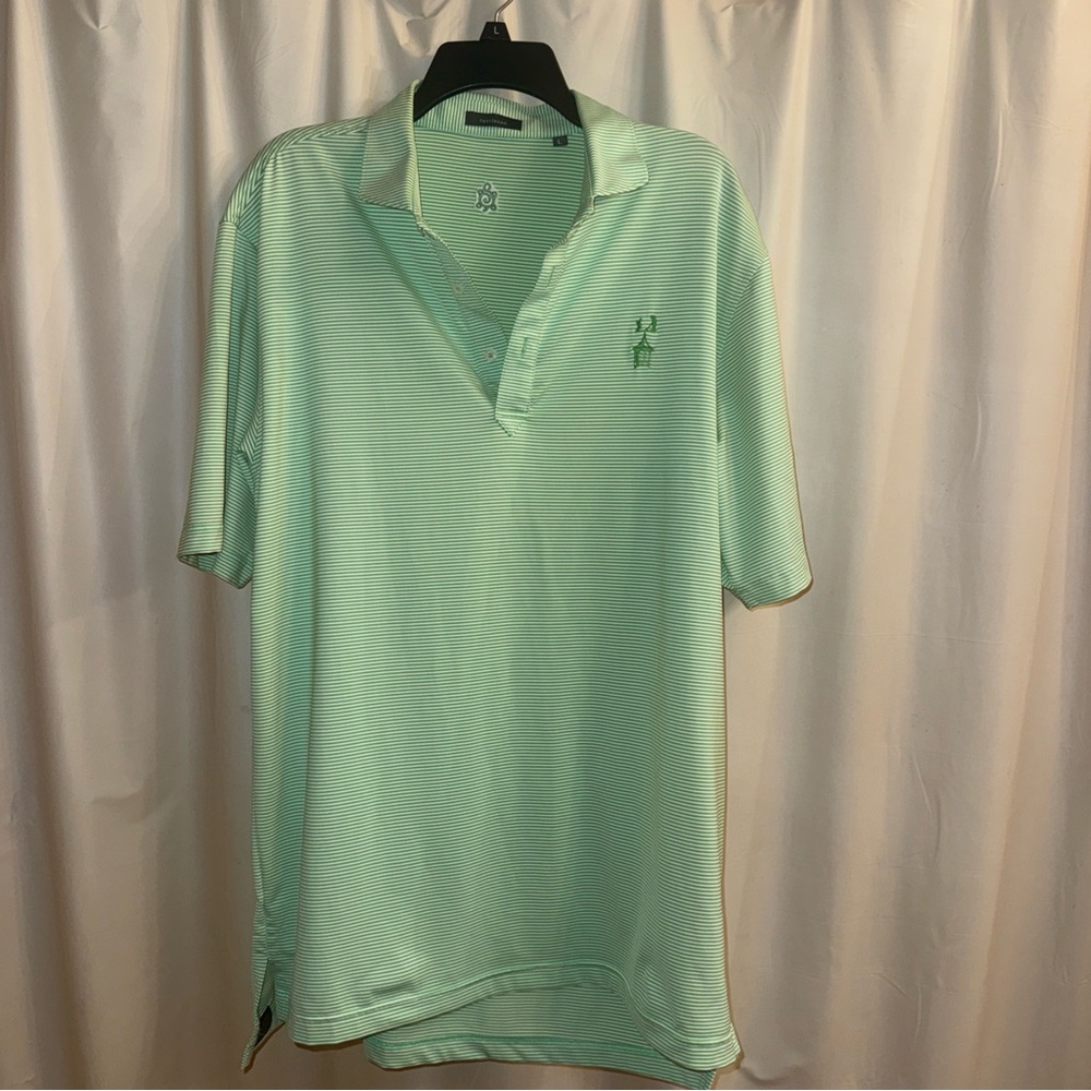 Turtleson Mint Green Polo Shirt for Men